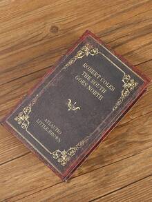 1pc/2pcs/3pcs Wooden PU, Literary Classic Book Shaped Decorative Desk Organizer, Storage Box, Jewelry Box, Hidden Secret Compartment For Keepsakes & Gifts