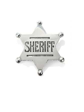 1pc Retro Novelty American Game Shield Badge For Men