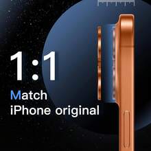 ZYONS Set de 3 películas protectoras de metal con diseño de anillo de estrella naranja para el objetivo de la cámara, ajuste perfecto, película protectora circular para el objetivo trasero de la cámara, compatible con iPhone 17 Pro Max/17 Air/16 Pro Max/16 Pro/16 Plus/16/16E/15/14/13 Mini/12/11 - Naranja - Ver 4