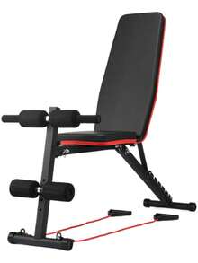 Banco Para Ejercicio Multifuncional Maquina De Ejercicio - Negro - Ver 9