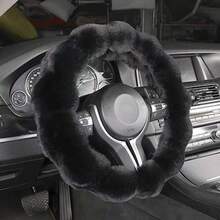 1pc Soft & Fluffy Bubble Steering Wheel Cover, Warm & Comfortable, No Inner Ring, Car Steering Wheel Protector, Essential Winter Driving Accessory - one-size - View 15