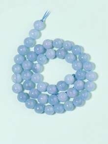 1 hebra de cuentas de piedras naturales Auratus, jade birmano, cristal de sandía, cuentas sueltas de piedras preciosas de curación de energía para hacer joyas, pulseras y collares DIY