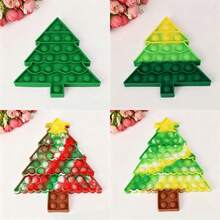 1/2/6/8pcs Christmas Sensory Fidget Toy Set, Suitable For Children, Girls, Boys, Christmas Party Gifts, Christmas Candy Bags, Stress Relief