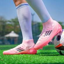 Zapatos de fútbol para hombres, zapatillas deportivas de fútbol con tacos profesionales, ligeros, para jóvenes y adultos, zapatos de fútbol unisex