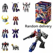 Bộ mô hình BLOKEES Transformers Galaxy Series 08 Phiên bản đợt thứ hai, phù hợp cho trẻ từ 10 tuổi trở lên | Bộ lắp ráp mô hình hành động có thể tạo dáng | Quà tặng đồ chơi người lớn - 9 hộp (không lặp lại kiểu dáng) - Xem 1