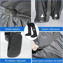 Botas para Lluvia, Cubrezapatos Impermeables, Cubrebotas con Tira Reflectante y Cremalleras, Se Pueden Usar en climas lluviosos y nevados, Adecuadas para Hombres y Mujeres - XL - (43-45) - Ver 5
