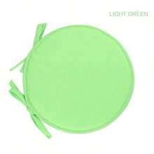 1 Đệm ghế tròn có dây buộc, hai kích cỡ, đệm ghế ăn bằng vải dày màu trơn, sử dụng tại nhà - Nhiều màu - Xem 11