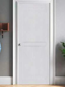 1 卷木纹自粘可移除壁纸，适用于乡村风格的台面、橱柜、桌子、衣柜、墙面翻新贴纸、可剥离墙板、壁纸 - 白色 - 查看 5