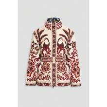 FARM Rio Reversible Belted Printed Shell Jacket | - Cream - View 1