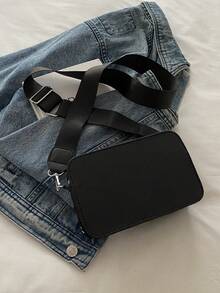 1 Stück Halloween Totenkopf Muster Damen Umhängetasche Umhängetasche Quadratische Tasche Mini Handytasche Kosmetiktasche, Halloween Geldbörse, perfekt für Halloween Partys, Halloween Mode & Gothic Mode, beste Halloween Geschenke für Frauen, perfekt passend zu Halloween Kostümen für Frauen