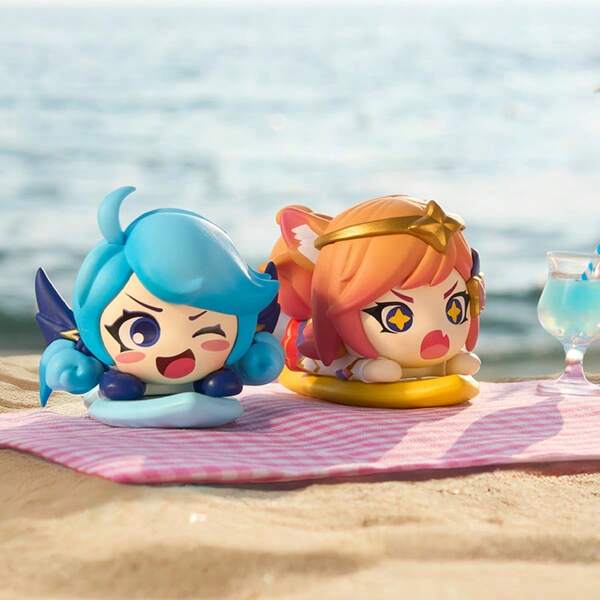 Pala dorada de la serie de fiestas en la piscina del pequeño héroe - Regalo de cumpleaños hecho a mano y lindo - Regalo de Navidad - Regalo perfecto - Regalo