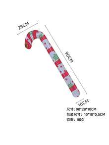 1pc/Set Inflatable Walker And Cane, Outdoor Game Accessory, Retirement Party Decor And Elderly Gift