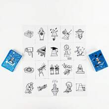 Este no es un juego de sombreros, juego de cartas de mesa, juego de fiesta divertido para 3-8 jugadores, juego de estrategia interactivo, 15 minutos por ronda, adecuado como regalo de Halloween y Navidad - Eso no es un ja - Ver 11