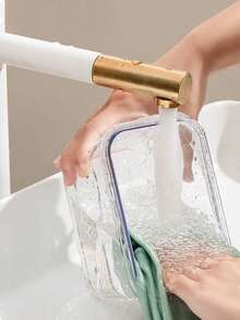 1 pièce Réservoir de stockage transparent en PET avec couvercle scellé, utilisé pour stocker les céréales et les articles divers, le stockage et le tri de la cuisine, la boîte de stockage pour aliments pour animaux de compagnie, la boîte de stockage multifonctionnelle, les décorations, la décoration de la maison, les cadeaux de Noël, les cadeaux pour la maison et la décoration de la chambre.