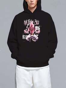 Men Zip-Up Hoodies - Black - View 1