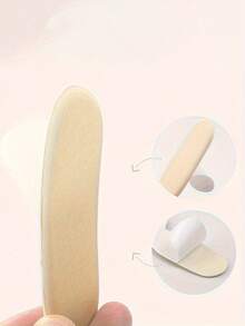 自粘隐形鞋跟垫，防磨防滑海绵内衬，适用于高跟鞋——尺寸可调节，足部保护垫，鞋码缩小器，无缝鞋跟垫，隐形足垫，柔软海绵材质，耐用鞋贴，鞋跟修补贴，鞋垫，办公人士，时尚达人 - 彩色 - 查看 8