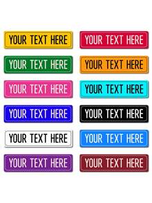 1pc Personalized Custom Metal Street Sign Vintage Custom Street Metal Signs Custom Street Road Signs Metal Signs Arrows Outdoor Text Signs Custom Gifts 16X4 Inch,Customized Signs & Plaques,Home Refresh,Festive Calendar