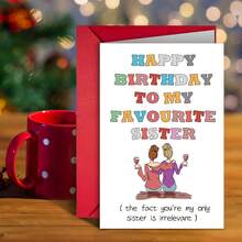 1 pièce Carte de vœux d'anniversaire humoristique avec chat, cadeau d'anniversaire unique, croquis amusants de chat, renard et lion, en papier, parfait pour les amis, la famille, les amateurs de chiens/chats, souhaits d'anniversaire créatifs avec enveloppe, idéal pour les célébrations de Noël et d'Action de grâce