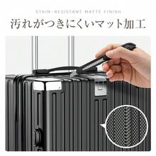 Carry-On Suitcase, Available In S/M/L Sizes, Featuring A Large Capacity, Quiet Operation, Lightweight Design, A Cup Holder, A USB Charging Port, A Zippered Closure, Shockproof Construction, 360-Degree Rotation, And A TSA Combination Lock. - 銀色 - 查看 8