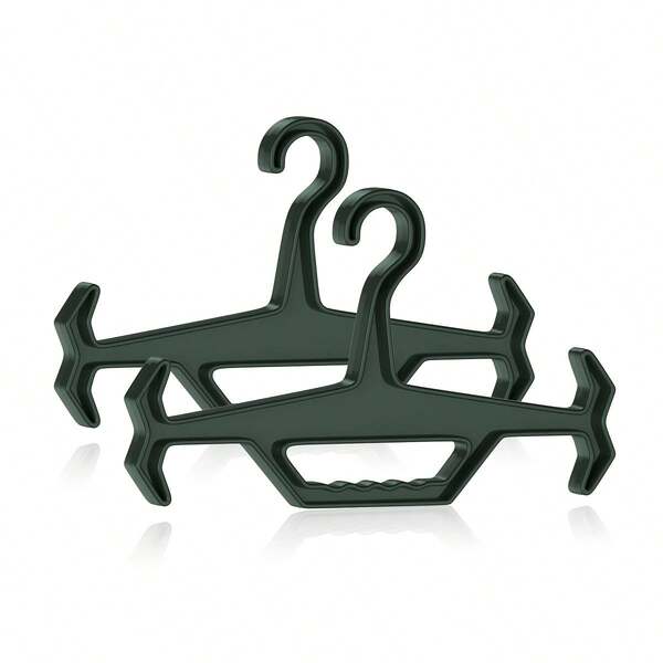 1 pezzo Appendiabiti tattico multifunzione - Materiale in resina durevole con texture antiscivolo e resistenza agli urti, speciale per l'archiviazione nell'armadio