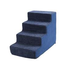 1 件套狗床楼梯，适用于中小型犬和老年犬的宠物坡道，爬上床沙发，宠物角落楼梯