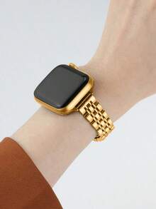 Stainless Steel Watch Band Compatible With  Watch 41mm 40mm 38mm 45mm 44mm 42mm, Fits  Watch Series 10/9/8/7/6/5/4/3/2/1/SE/SE2, Slim Luxury Band + Screen Protector