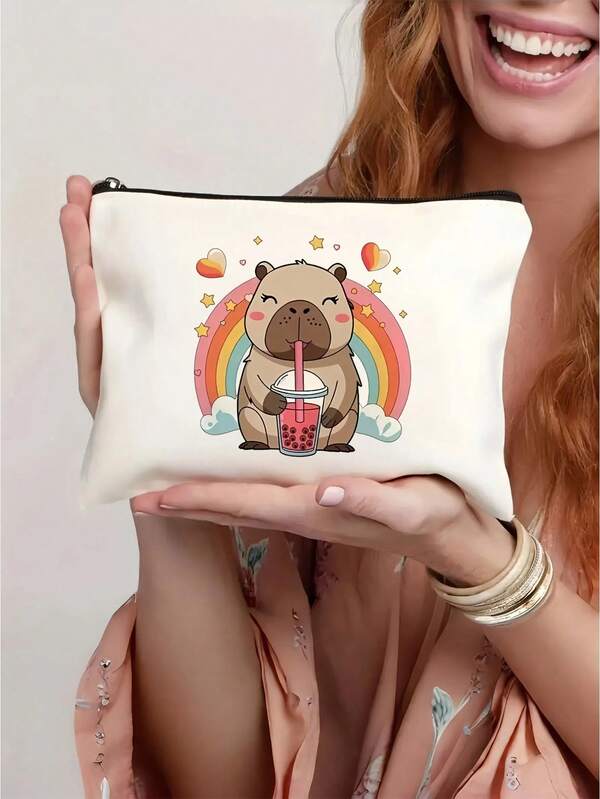 1/2 piezas Estuche de lápices grande de Capibara, Caja de almacenamiento de alta capacidad, Bolsa de lápices de múltiples capas de gran capacidad, Organizador de escritorio Bolsa para marcadores y bolígrafos para escuela secundaria, oficina, universidad, niña y niño, regreso a la escuela (Varios colores disponibles), Regreso a la escuela, Útiles escolares