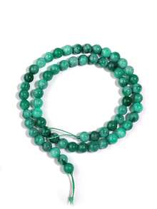 1 hebra de cuentas de piedras naturales Auratus, jade birmano, cristal de sandía, cuentas sueltas de piedras preciosas de curación de energía para hacer joyas, pulseras y collares DIY