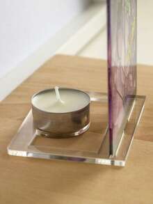 1pc Acrylic 4th Wing Inspired Book Nook - Dragon Library Sign, Gothic Medieval Style Book Organizer, Fantasy Book Lover & Reader Gift (No Candle Included) - Multicolor - View 10