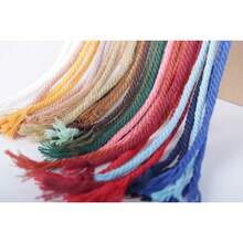 NOANTA Blue Macrame Cord 3mm X 109yards, Colored Macrame Rope, Cotton Rope Macrame Yarn, Colorful Cotton Cord Wall Hanging, Plant Hangers, Crafts, Knitting