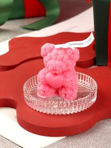 Bougies ours, décorations de Noël, décoration créative pour chambre à coucher, décoration de salon, bougies parfumées pour la Saint-Valentin, idéales pour la décoration de Noël, de fête, de fête, les dîners aux chandelles, la création d'ambiances intérieures, les mariages, la décoration de table et les salles de réception. La Saint-Valentin répond à la fois à un besoin de signification rituelle et de sentiment de sécurité. Cadeaux de Noël.