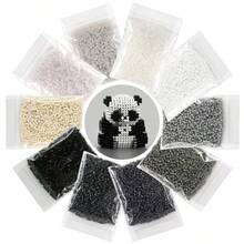 1000/2000/5000 piezas Cuentas de fusión mini de 2.6mm Cuentas de hierro de rompecabezas de píxeles Cuentas de fusión Manualidades hechas a mano de alta calidad DIY