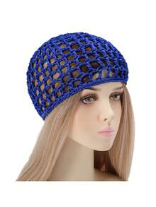 Hair Nets Cap Sleeping Hairnet Snoods Wrap Bonnets Long Straight Curl Wig Head Protector Black Mesh Wrapping Crochet Wave Cook Hats Bun Lift Strap Weaving Sew For Women Ballet