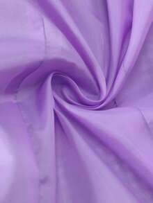 Women's Plaid Woven Fabric Front Button Pocket Casual Vest Jacket, Spring/Autumn - Mauve Purple - View 9