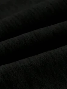 Women'S Funny Italian-American Mommy'S Little Meatball Sweatshirt - Beige Pullover Sweater, Long Sleeve Casual Top For Moms, Birthday Mother'S Day Gift Idea - Cute Mom Apparel, Cozy Clothing, Playful Design, Comfortable Material, Round Neckline, Family Gifts Sudaderas Para Mujer,Ladies Casual Crew Neck Pullover,Galentine's Day Soft Cotton Crew Neck Top For Girls' Gatherings - màu đen - Xem 4