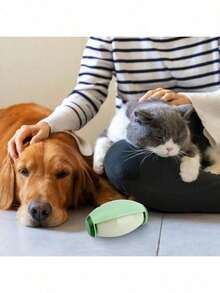 1pcs Reusable Lint Roller For Pet Hair – Extra Sticky, Portable & Washable For Home And Travel - màu xanh lá - Xem 2