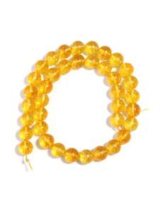 1 hebra de cuentas de piedras naturales Auratus, jade birmano, cristal de sandía, cuentas sueltas de piedras preciosas de curación de energía para hacer joyas, pulseras y collares DIY