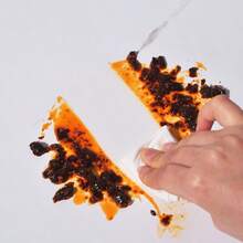 Cabinet Door Decal, Thickened, Waterproof And Oil-Resistant, Kitchen Self-Adhesive Furniture Tabletop, Stove, Imitation Marble Cabinet Door Decal - White - View 3