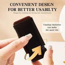 1pc Waterproof & Sweat-Resistant Temporary Hair Dye Stick With Comb, 20g Quick Cover Gray Hair For Hair And Beard, Twist Design For Easy Cleaning, Portable Pocket Size For Travel - Multicolor - View 9