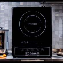 Cocina Con Estufa De Inducción, Negra De 1200 Vatios - Tipo de Enchufe A USA (110-127V) - Ver 2