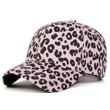 1 pièce Casquette de baseball à imprimé léopard pour femmes, chapeau de mode de rue, casquette décontractée réglable pour l'extérieur, les voyages, la plage, le printemps et l'automne - Multicolore - Voir 17