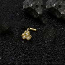 1pc Hiphop Punk Style Simple Cross Stainless Steel Nose Ring, Suitable For Daily Wear And As Gift - Nose Stud - View 16