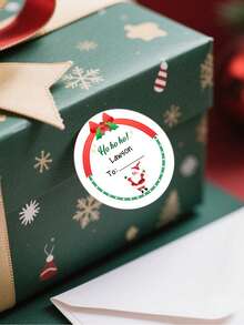 LICVIC 54-540pcs Stiker Natal Kustom, Stiker Botol Minum, Stiker Liburan yang Dipersonalisasi, Stiker Label Nama yang Disesuaikan, Kembali ke Sekolah - Gaya B - View 6