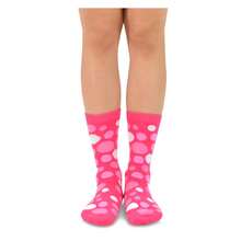 Women's Valentine's Day Crew Socks - 3 Pair Pack - Love Heart Cotton Socks For Women - Comfortable Casual & Dress Socks - Gift Idea - 如圖718 - 查看 3
