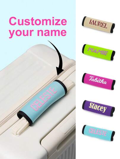 맞춤형 이름 수하물 찾기, 맞춤형 수하물 손잡이 액세서리, 수하물 태그, 여행/출장 도우미, 휴일 선물, 파티 선물