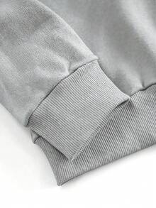 Men's Black Retro 80s/90s Technology Pattern Sweatshirt - Retro Computer And Tape Print, Crew Neck Pullover Sweater, Soft Polyester Casual Sweater, Suitable For 80s Nostalgia Fans, Machine Washable Retro Clothing - Màu Xám nhạt - Xem 4