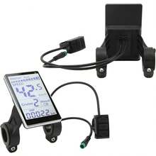 LICAEVEY Pantalla LCD para Bicicleta Eléctrica, 24V 36V 48V 60V Universal E Scooter M5 E Bike Display Meter Panel de Control Pantalla de Panel de Scooter Eléctrico Impermeable de 5 Pines - 1 - Ver 5