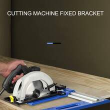 Guía Multifuncional para Sierra Circular - Carril de Corte de Aleación de Aluminio para Carpinteros - Multicolor - Ver 2