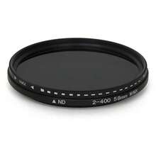 ND2 To ND400 Neutral Density Hard Coating   Variable ND Filter Adjustable