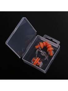 Schwimmnasenklemme, Silikon Schwimmnasenplugs mit wasserdichtem Silikagel, Mehrfarbig